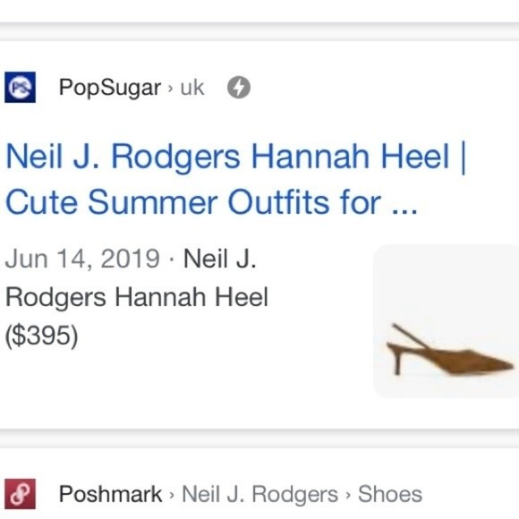 Neil J. Rodgers Hannah Slingback Kitten Heel 38.5 - Picture 5 of 15